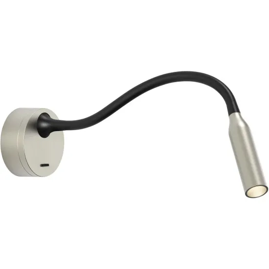 Astro Lighting Lucca Surface nikkel LED fali olvasólámpa (AST-1435002) LED 1 izzós IP20