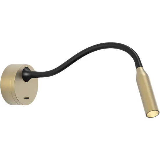 Astro Lighting Lucca Surface arany LED fali olvasólámpa (AST-1435003) LED 1 izzós IP20