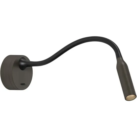 Astro Lighting Lucca Surface barna LED fali olvasólámpa (AST-1435004) LED 1 izzós IP20