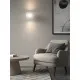 Astro Lighting Luna fehér fali lámpa (AST-1489001) E27 1 izzós IP20