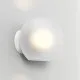 Astro Lighting Luna fehér fali lámpa (AST-1489001) E27 1 izzós IP20