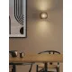 Astro Lighting Luna fekete fali lámpa (AST-1489002) E27 1 izzós IP20