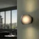 Astro Lighting Luna fekete fali lámpa (AST-1489002) E27 1 izzós IP20