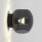Astro Lighting Luna fekete fali lámpa (AST-1489005) E27 1 izzós IP20