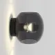 Astro Lighting Luna fekete fali lámpa (AST-1489005) E27 1 izzós IP20