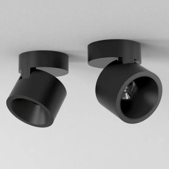 Astro Lighting Lynx fekete LED mennyezeti spotlámpa (AST-1403006) LED 1 izzós IP20