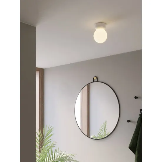 Astro Lighting Lyra Ceiling 140 fehér fürdőszobai mennyezeti lámpa (AST-1472003) G9 1 izzós IP44