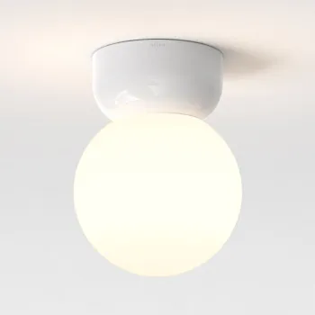 Astro Lighting Lyra Ceiling 180 fehér fürdőszobai mennyezeti lámpa (AST-1472004) E27 1 izzós IP44