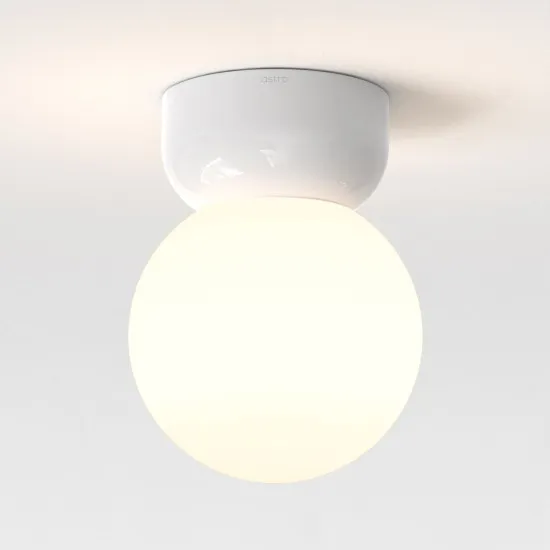Astro Lighting Lyra Ceiling 180 fehér fürdőszobai mennyezeti lámpa (AST-1472004) E27 1 izzós IP44