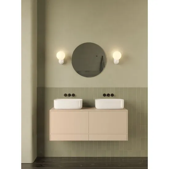 Astro Lighting Lyra Single fehér fürdőszobai falikar (AST-1472001) G9 1 izzós IP44