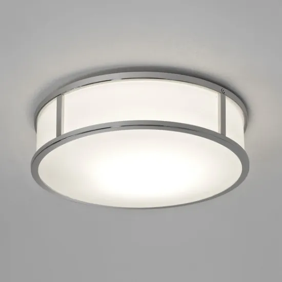 Astro Lighting Mashiko Round 300 króm fürdőszobai mennyezeti lámpa (AST-1121017) E27 1 izzós IP44