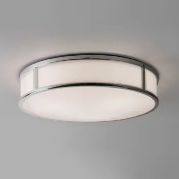 Astro Lighting Mashiko Round 400 króm fürdőszobai mennyezeti lámpa (AST-1121026) E27 3 izzós IP44