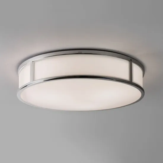 Astro Lighting Mashiko Round 400 króm fürdőszobai mennyezeti lámpa (AST-1121026) E27 3 izzós IP44
