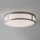 Astro Lighting Mashiko Round 400 króm fürdőszobai mennyezeti lámpa (AST-1121026) E27 3 izzós IP44
