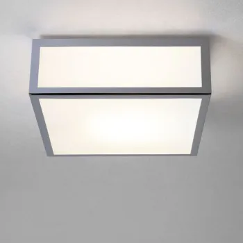 Astro Lighting Mashiko Square 200 króm fürdőszobai mennyezeti lámpa (AST-1121009) E27 1 izzós IP44