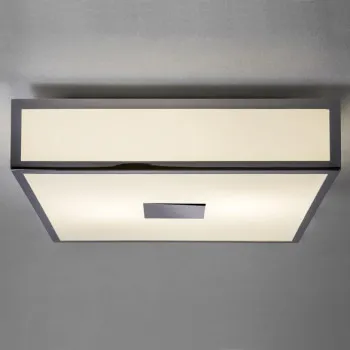 Astro Lighting Mashiko Square 300 króm fürdőszobai mennyezeti lámpa (AST-1121005) E27 2 izzós IP44