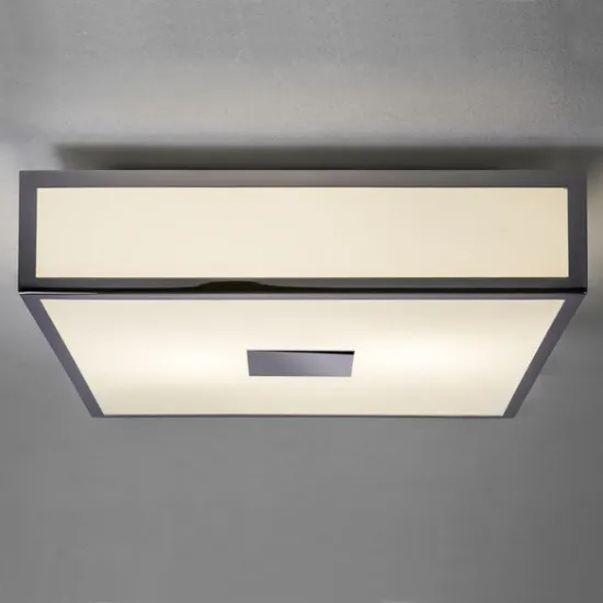 Astro Lighting Mashiko Square 300 króm fürdőszobai mennyezeti lámpa (AST-1121005) E27 2 izzós IP44