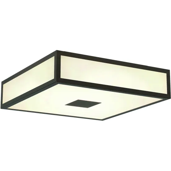 Astro Lighting Mashiko Square 300 barna fürdőszobai mennyezeti lámpa (AST-1121079) E27 2 izzós IP44