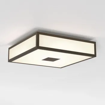 Astro Lighting Mashiko Square 300 barna fürdőszobai mennyezeti lámpa (AST-1121079) E27 2 izzós IP44