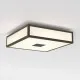 Astro Lighting Mashiko Square 300 barna fürdőszobai mennyezeti lámpa (AST-1121079) E27 2 izzós IP44