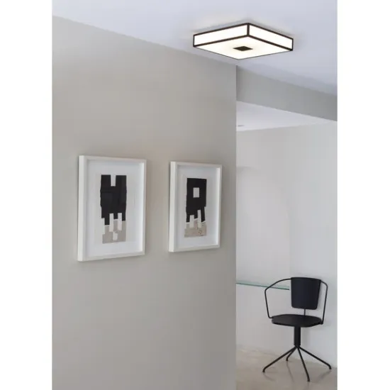 Astro Lighting Mashiko Square 400 króm fürdőszobai mennyezeti lámpa (AST-1121010) E27 4 izzós IP44