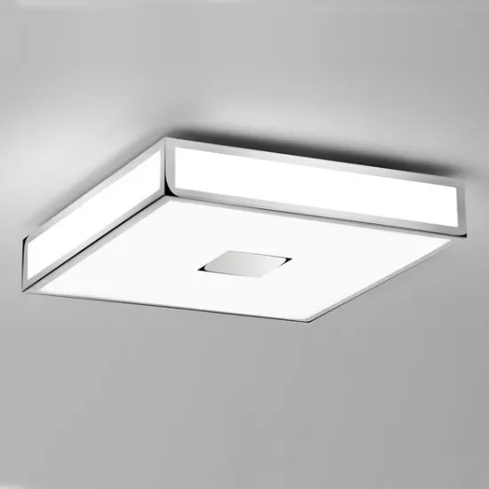 Astro Lighting Mashiko Square 400 króm fürdőszobai mennyezeti lámpa (AST-1121010) E27 4 izzós IP44