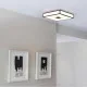 Astro Lighting Mashiko Square 400 barna fürdőszobai mennyezeti lámpa (AST-1121013) E27 4 izzós IP44