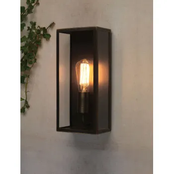 Astro Lighting Messina 130 fekete kültéri fali lámpa (AST-1183029) E27 1 izzós IP44