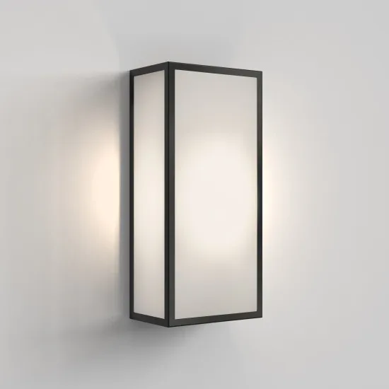 Astro Lighting Messina 160 fekete kültéri fali lámpa (AST-1183030) E27 1 izzós IP44