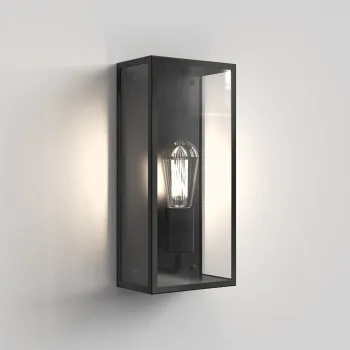 Astro Lighting Messina 160 fekete kültéri fali lámpa (AST-1183031) E27 1 izzós IP44