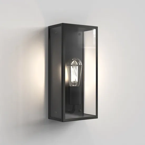 Astro Lighting Messina 160 fekete kültéri fali lámpa (AST-1183031) E27 1 izzós IP44