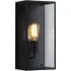 Astro Lighting Messina 200 fekete kültéri fali lámpa (AST-1183028) E27 1 izzós IP44