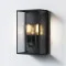 Astro Lighting Messina Twin fekete kültéri fali lámpa (AST-1183027) E27 2 izzós IP44