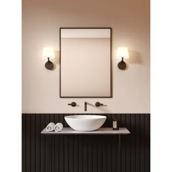Astro Lighting Millie fekete fürdőszobai tükörvilágítás (AST-1454003) G9 1 izzós IP44