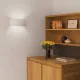 Astro Lighting Milo 300 fehér fali lámpa (AST-1299001) E27 1 izzós IP20