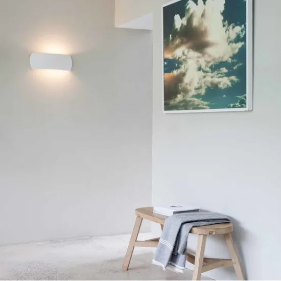 Astro Lighting Milo 400 fehér fali lámpa (AST-1299002) E27 1 izzós IP20