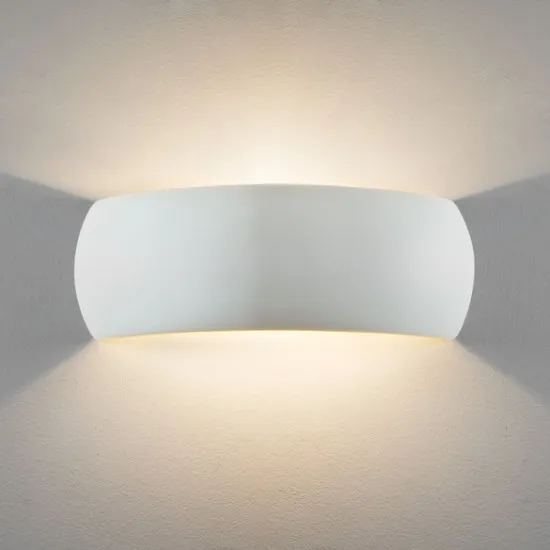 Astro Lighting Milo 400 fehér fali lámpa (AST-1299002) E27 1 izzós IP20