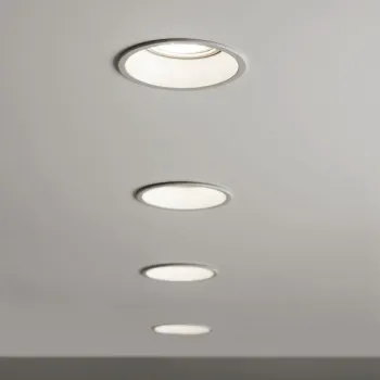 Astro Lighting Minima Round Fixed fehér mennyezetbe építhető lámpa (AST-1249002) GU10 1 izzós IP20