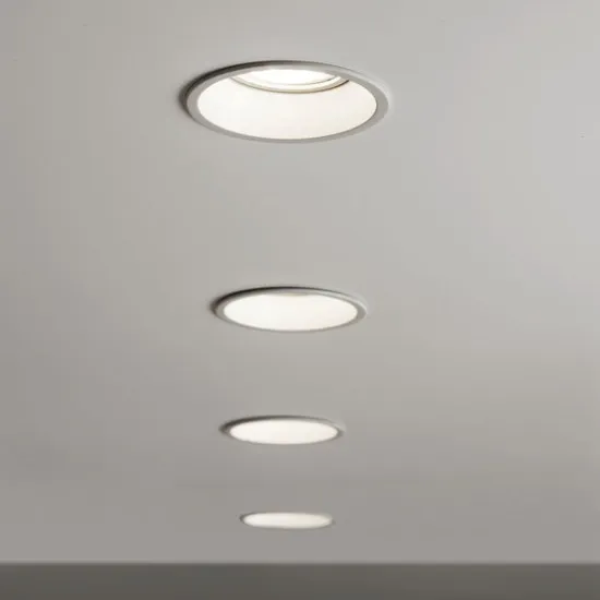 Astro Lighting Minima Round Fixed fehér mennyezetbe építhető lámpa (AST-1249002) GU10 1 izzós IP20