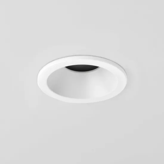 Astro Lighting Minima Round Fixed IP65 fehér fürdőszobai mennyezetbe építhető lámpa (AST-1249012) GU10 1 izzós IP65