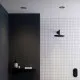 Astro Lighting Minima Round Fixed IP65 fekete fürdőszobai mennyezetbe építhető lámpa (AST-1249017) GU10 1 izzós IP65