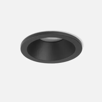 Astro Lighting Minima Round Fixed IP65 fekete fürdőszobai mennyezetbe építhető lámpa (AST-1249017) GU10 1 izzós IP65