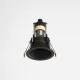 Astro Lighting Minima Round Mini fekete mennyezetbe építhető lámpa (AST-1249054) GU10 MR11 1 izzós IP20