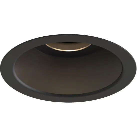 Astro Lighting Minima Round Mini fekete mennyezetbe építhető lámpa (AST-1249054) GU10 MR11 1 izzós IP20