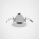 Astro Lighting Minima Round Slimline 25 fekete fürdőszobai mennyezetbe építhető lámpa (AST-1249036) GU10 1 izzós IP65
