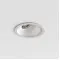 Astro Lighting Minima Round Slimline 25 fekete fürdőszobai mennyezetbe építhető lámpa (AST-1249036) GU10 1 izzós IP65