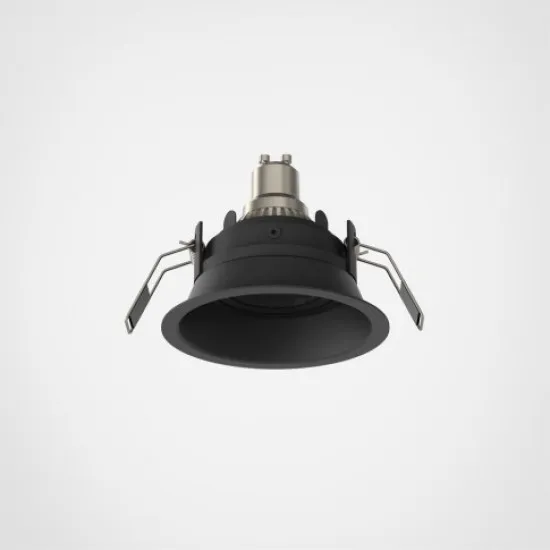 Astro Lighting Minima Slimline Adj Fire-rated fekete mennyezetbe építhető lámpa (AST-1249041) GU10 1 izzós IP20