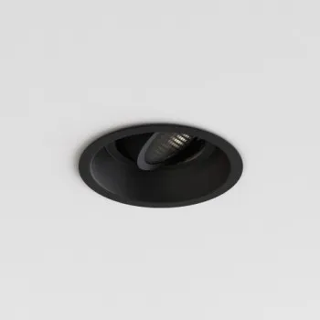 Astro Lighting Minima Slimline Adj Fire-rated fekete mennyezetbe építhető lámpa (AST-1249041) GU10 1 izzós IP20
