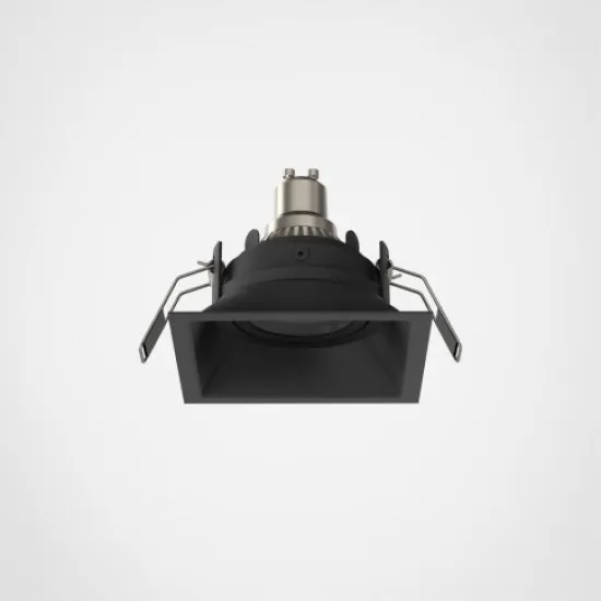 Astro Lighting Minima Slimline Adj Fire-rated fekete mennyezetbe építhető lámpa (AST-1249043) GU10 1 izzós IP20