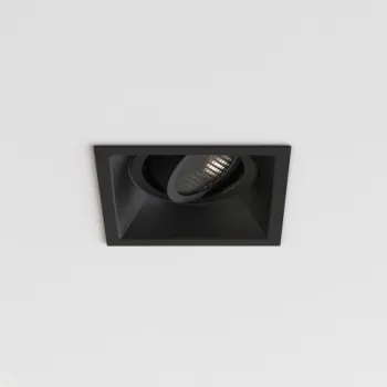 Astro Lighting Minima Slimline Adj Fire-rated fekete mennyezetbe építhető lámpa (AST-1249043) GU10 1 izzós IP20